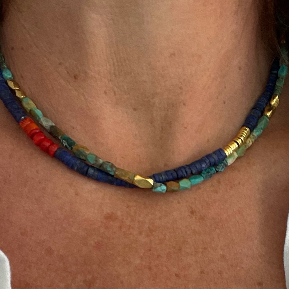 Turquoise necklace,